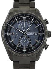 Citizen Attesa ACT Line HAKUTO-R Solar Watch AT8287-62E 42mm Black Dial