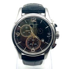 Hamilton Jazzmaster H32612735 Black Dial Quartz Men's Watch Used Working #14