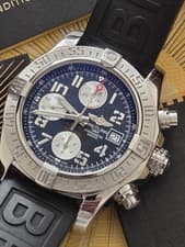 Breitling Avenger II A13381  Chronograph Automatic Black Dial Full Set