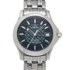 OMEGA Seamaster 120 Jacques Mayol 1997 2500.80 blue WATCH 724522