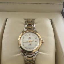 TAG Heuer Link Women’s Two-Tone Quartz Watch Diamond Markers w/ Box & Papers