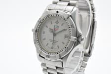 【EXC+5】TAG HEUER 2000 962.213 Gray Dial Silver 34mm Men Quartz Watch From JAPAN