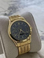 Serviced (03/26) 18k gold Zenith Elite Dual Time, limited edition 30.0015.682