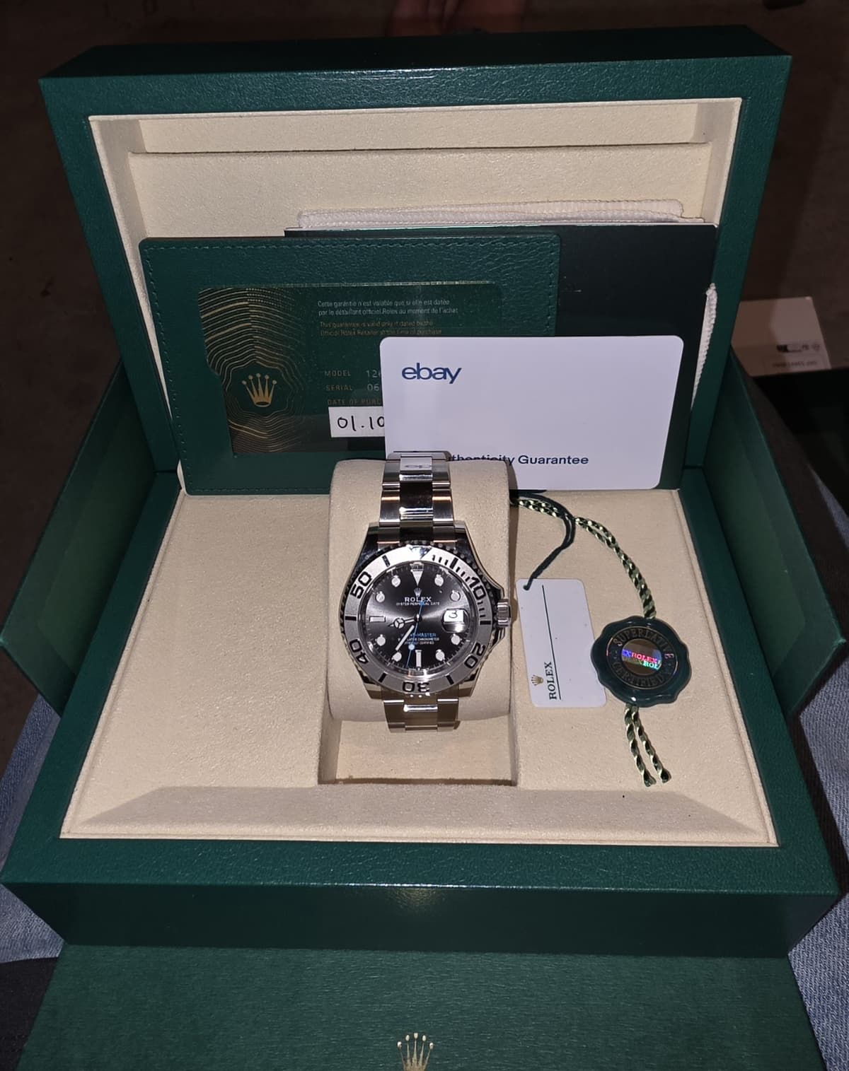 Rolex Yacht-Master [2025] 40mm Steel Case Silver Dial Silver Platinum Bezel