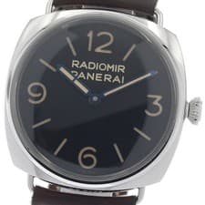 PANERAI Radiomir 3 Days Acciaio PAM00720 black Dial Hand Winding Men's_952354