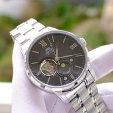 ORIENT Sun and Moon Version 4 Automatic Watch Black