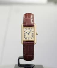 Cartier Tank Vermeil Full Set