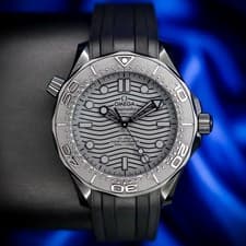 2023 Omega Seamaster Diver 300M 43.5mm 210.92.44.20.01.003 Black Ceramic MINT