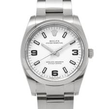 ROLEX Air-King 114200 white WATCH 726850