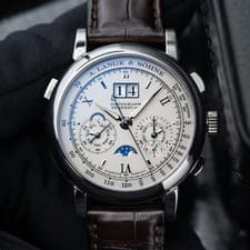 A. Lange & Söhne Datograph Perpetual SERVICED Platinum Flyback Chronograph Watch