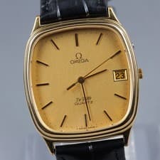 [Near Mint++] OMEGA De Ville Cal.1332 Ref.192.0044 Men's 32mm Quartz Watch JAPAN