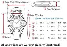 [VINTAGE] Seiko Skyliner 6100-8000 Silver Dial Leather Band