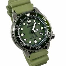 Citizen Eco-Drive Divers 200m Green Promaster Unused Japan