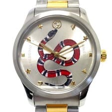 Gucci G-Timeless 126.4 YA1264075 Kingsnake Quartz Unisex Excellent condition