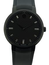 MOVADO Gravity Black Carbon Fiber Men's Watch - 50% OFF RETAIL PRICE
