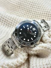 Omega Seamaster Diver 300M 42mm 2025 Black 210.30.42.20.01.001 Full Set