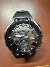 Bulova Curv 98A161 44mm Men's Chronograph Precisionist Watch Sapphire