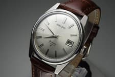 Vintage 1968 JAPAN SEIKO SPORTSMAN CALENDAR 6602-9982 17Jewels Hand-winding.