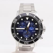 TISSOT T1204171104101 Seastar 1000 Chronograph Watch Blue Gradient Stainless