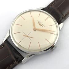 1966' SWISS LONGINES WORKING WELL MANUAL WIND CAL 30L ST STEEL GENTS WATCH