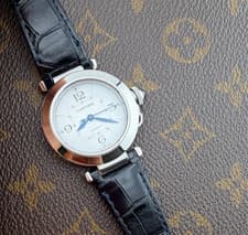 Cartier Pasha De Cartier Automatic Dial White Caliber 1847 MC Warranty Original