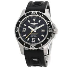 BREITLING Breitling Superocean 44 Watches A17391 Stainless Steel/Rubber mens
