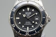 *Near MINT* TAG HEUER 973.015 Professional 30mm Black Dial Women Quartz Watch
