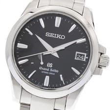 SEIKO SBGA027 9R65 0AG1 Grand Seiko Power Reserve Date Spring Drive Men s Good C