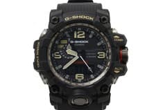 CASIO GWG1000 1AJF G SHOCK MASTER OF G LAND MUDMASTER Wristwatch Black Resin