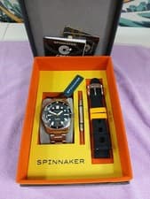 Spinnaker Croft X Islander Limited Edition 39mm Watch Adventurine Dial