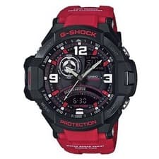 CASIO G-Shock GA-1000-1B Gravity Master Men's Compass Thermometer Men's Watch