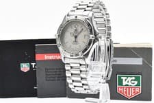 [Near MINTw/Paper] TAG HEUER 2000 962.213 Gray Dial Silver 34mm Men Quartz Watch