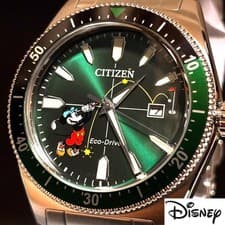 [Ultimate Playfulness] Citizen/Mickey Mouse/Golf/Men's Watch/Disney/Rare