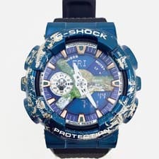 Casio G SHOCK GM110EARTH 1AJR Analog Digital Quartz Earth Model Mens Watch