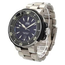 Oris Pro Diver Date 7646-71 Men'S Watch Black Automatic Self-Winding