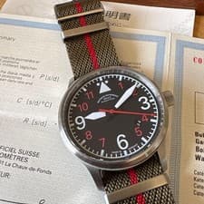 Muhle Glashutte M1-31-03 Date Black Dial Automatic Watch Men