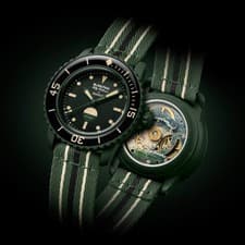 Blancpain Fifty Fathoms x Swatch Green Abyss (Bioceramic) - New Men’s Watch