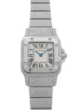 Cartier Santos Galbee SM Quartz Watch W20056D6 Ivory Dial