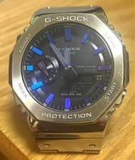 Casio G-Shock GM-B2100PC-1AJF Bluetooth Solar Full Metal from Japan Used