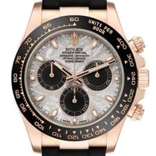 Rolex Cosmograph Daytona Meteorite Dial Rose Gold Mens Watch 116515 Box Card