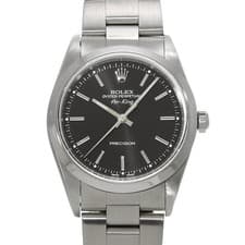 ROLEX Air-King 14000M black WATCH 725437