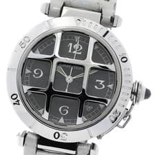 Cartier CARTIER W3106255 Pasha38 N950 Convex Grid PT Bezel Automatic Men s 87457