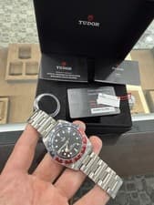 2025 TUDOR Black Bay GMT "Pepsi" 79830RB - 41mm Full Set GMT Bezel Box/paper