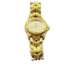 Tag Heuer Women Watch Professional WG1330-2 Gold Tone Stainless Steel Swiss Made