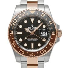 ROLEX Gmt Master Ii 126711CHNR Black Men's Used Watch #34931