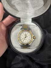 TAG Heuer Two-Tone Quartz 200m Sapphire Crystal Watch Box & Papers