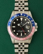 Rolex Ref. 1675 GMT-Master Pepsi Jubilee Bracelet Rolex Box 1978
