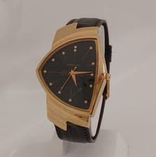 Hamilton Ventura 6110 Quartz Analog Men's Watch Overhauled Used From Japan