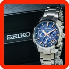 BOXED [MINT] SEIKO ASTRON 5X53-0AJ0 Blue GPS Solar 42mm Men Watch