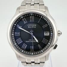 Citizen Exceed Eco Drive H111-T011438 Black Titanium Men's Watch